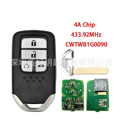 Car Keys 10Th Generation Accord 18-21 Smart - 03