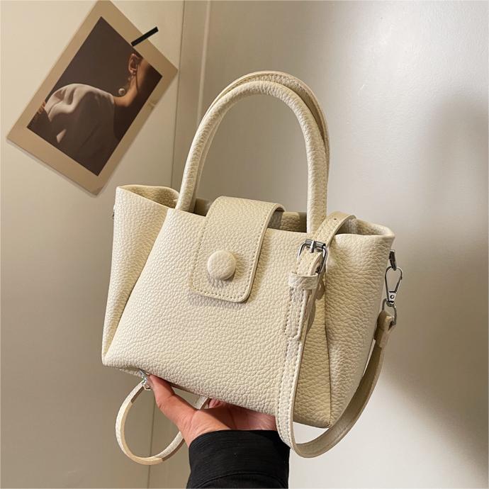 Nicho Zhong bolso de mano simple 2024 nuevo bolso de mujer super caliente bolso de balde de agua casual versátil bolso de tendencia explosiva bolso de mochila