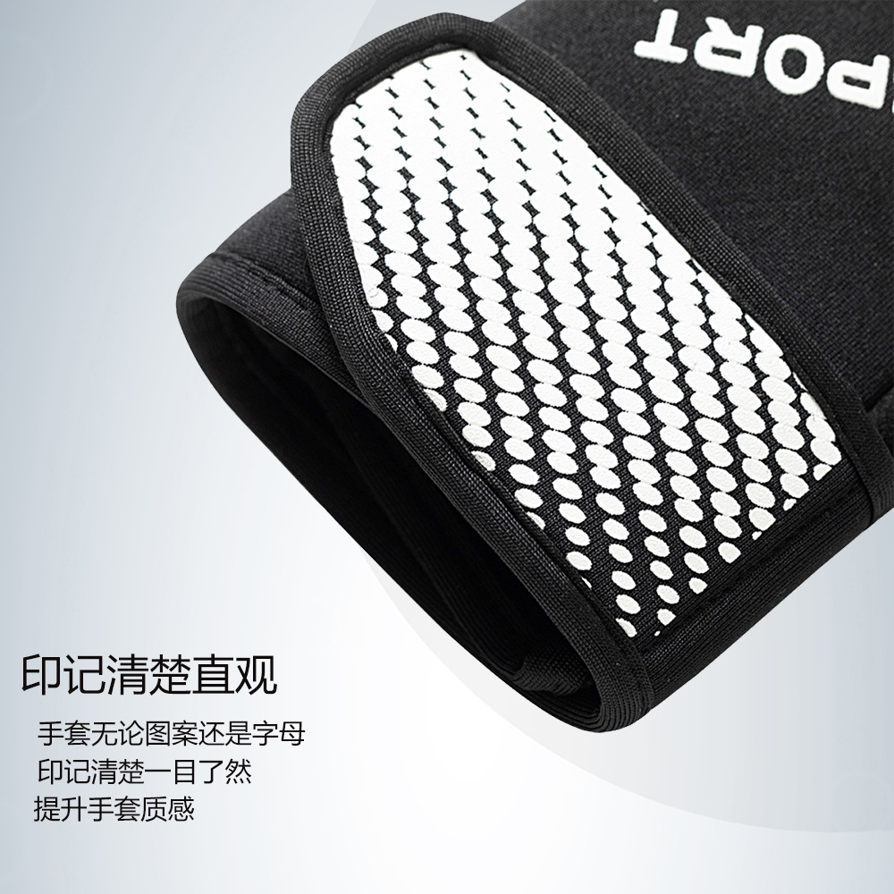 Deportes medio dedo guantes hombres y mujeres al aire libre ciclismo pesca montañismo equipo fitness desgaste resistente al desgaste a prueba de golpes antideslizante