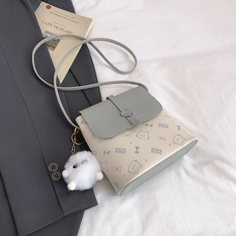 Bolso de mujer 2025, nuevo bolso de cubo, mini bolso de hombro de mujer, bolso cuadrado de mujer, diseño de nicho de otoño, versátil, tendencia