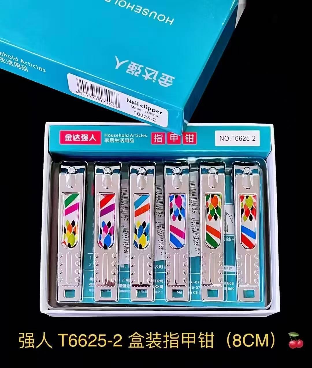 Cuchillos de uñas Jinda Strong 100 cortadores de uñas grandes, medianos y pequeños, cortaúñas de boca plana y cortaúñas de boca oblicua al por mayor