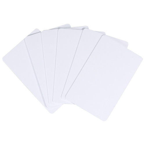 RFID white card ultra-high frequency 6C long-distance sensing card parking lot passive RFID card IC/ID dual-frequency composite card