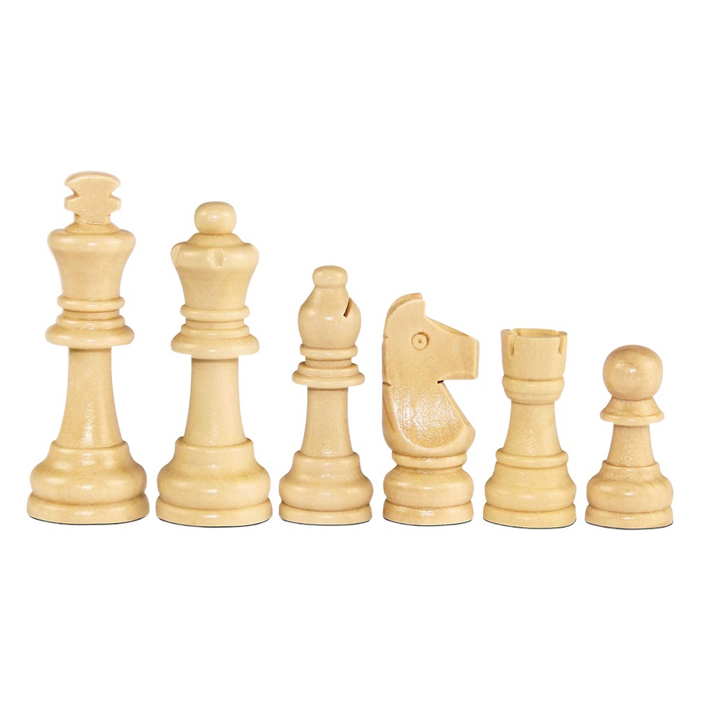 2.2 inch wooden chess pieces chessboard accessories wooden pieces cross-border factory direct sales