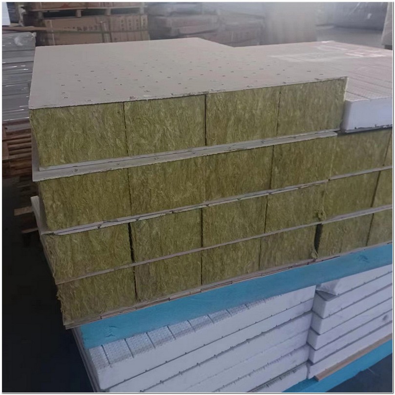 蓝色防火阻燃外墙饰面保温一体板 保温装饰一体板是什么