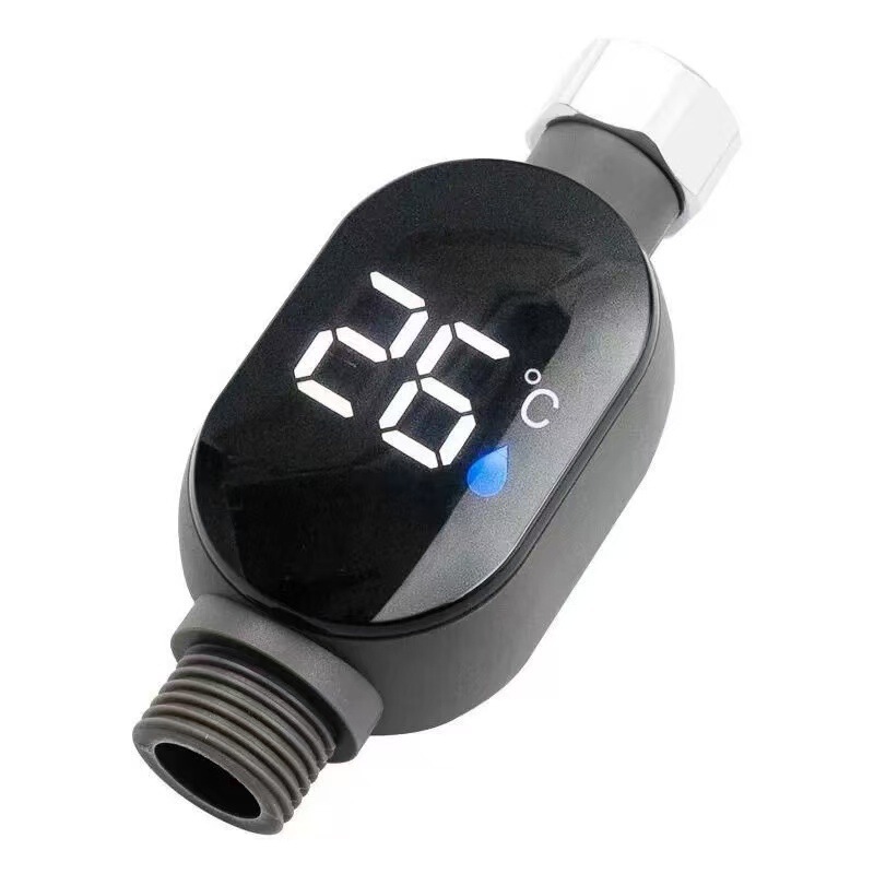 花洒温度计沐浴温控家用可视LED水龙头温度显示器通用接口计温器|undefined