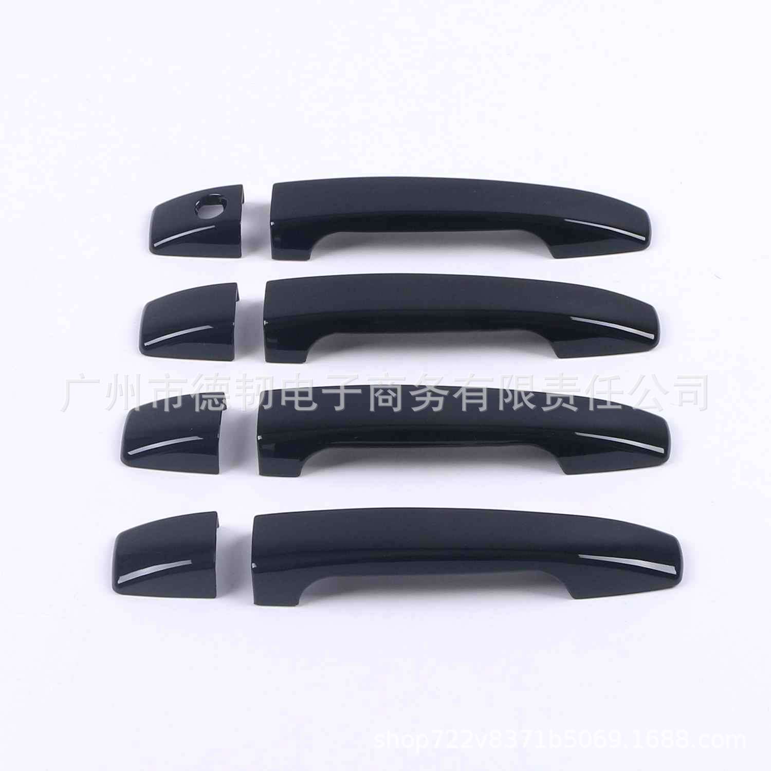 Suitable for 08-21 Subaru Forester Forester handle car door handle door bowl carbon fiber pattern decoration