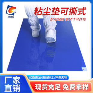 Anti-Static Dust-Free Adhesive Mat, Tear-Off Dust Removal Floor Mat, Rubber Adhesive Dust Floor Mat, Special for Workshops and Clean Rooms