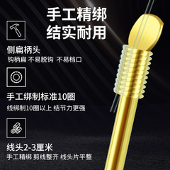 Short sub-line double hook finished product 25cm fish hook tied finished product wholesale gold sleeve Haixi stream Akita fox wild fishing set