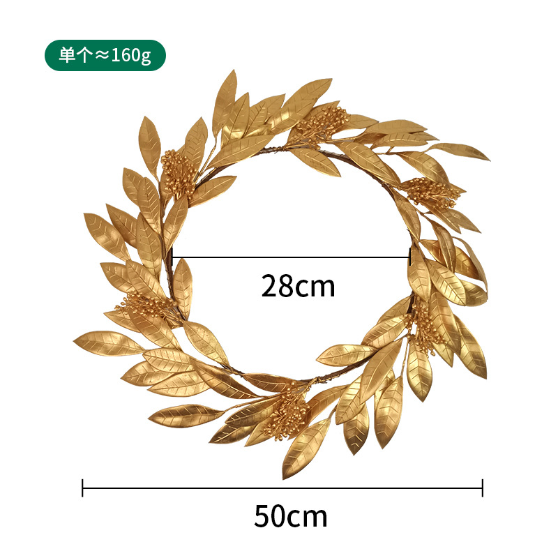 Adornos navideños, guirnaldas de piñas, flores decorativas de bolas rojas, puertas de guirnaldas de agujas de pino de alta gama, adornos de guirnaldas