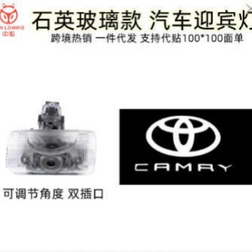 Aplicable TOYUTA Toyota Camry CAMAY Luz de bienvenida LED Luz de puerta de cristal de cuarzo chip colorfast