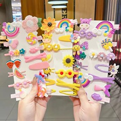 子供用韓国風BBヘアピン、漫画風ヘアクリップ、プリンセスアクセサリー、女の子用サイドクリップ、ヘアアクセサリー、ベビーヘアアクセサリー、漫画風ヘアアクセサリー