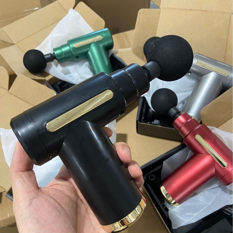 迷你筋膜枪多功能肌肉拉筋放松全身小型按摩器静音电动肩颈改装|undefined
