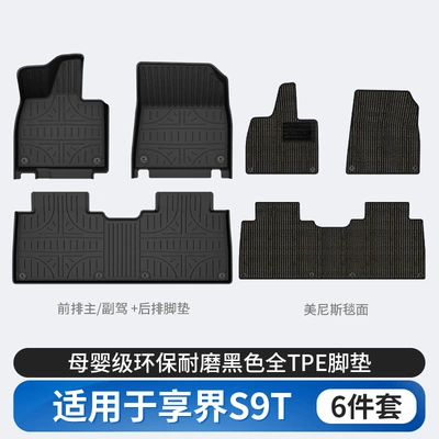 Suitable for the Xiangjie S9T Modelə uyğun ayaqaltı - xiangjie-s9t-tpe-foot-pads-menis