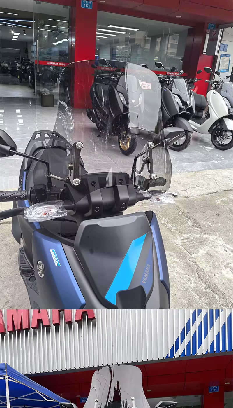 Suitable for Yamaha Fuying 125 Windshield Scooter Modification Accessories Xuying Winter Front Windshield Glass