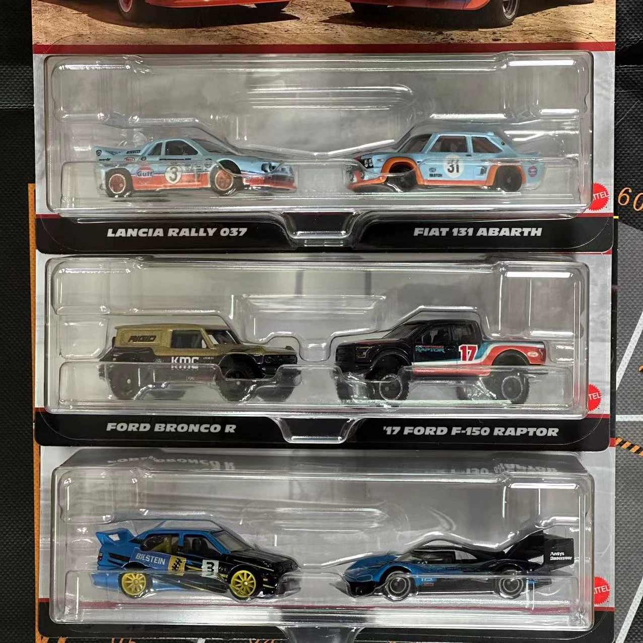 Hot Wheels Двойная крышка автомобиля 2025 Love Collection Mitsubishi Bay Oil GULF Nissan R34 Bugatti HBL96