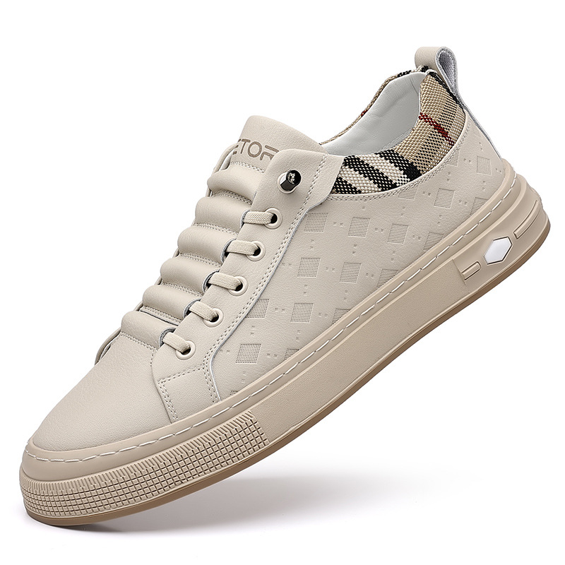 2025 otoño zapatos blancos tendencia de los hombres zapatillas de deporte retro para hombres zapatos casuales deportivos zapatos de hombre de todo fósforo al por mayor