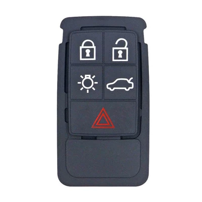 Suitable for 5/6 button Volvo KR55WK49264 car key replacement button cover (Car Keys) - standard-5-key-button-cover