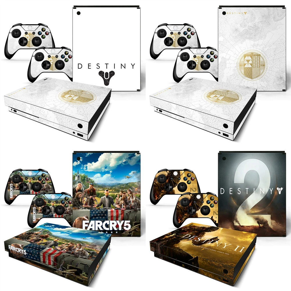 Xbox One X игровая консоль полнохост наклейка творческая защитная пленка ручка наклейка вседифа наклейка