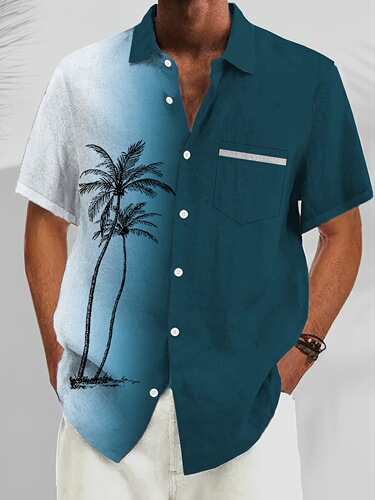 Retro Hawaiian Shirt Retro Hawaiian men's Button Up Shirt