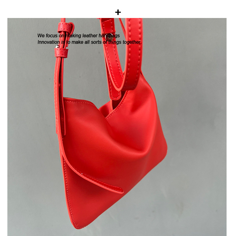 Premium Texture Retro Large Capacity Women's Bag 2025 New Trendy Crossbody Fashion Single Shoulder Bucket Bag - Thumbnail 2
