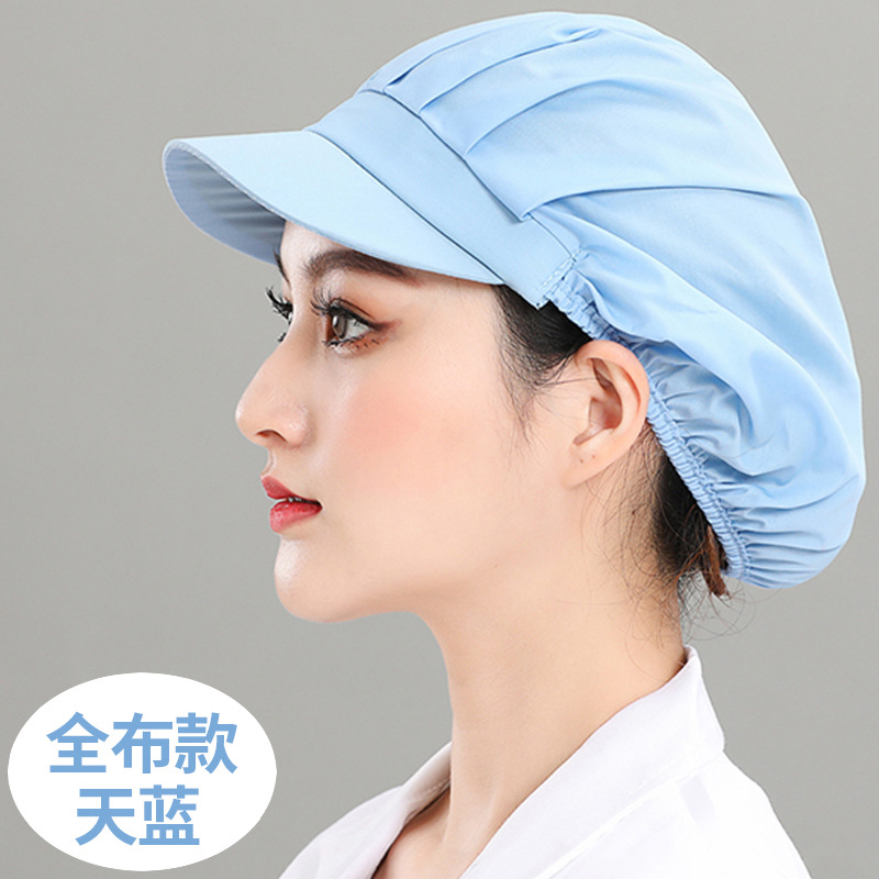 Comedor Comedor Cooker Sombrero de malla especial para cocina trasera femenina Fábrica de alimentos transpirable Taller de trabajo Sombrero de fábrica al por mayor