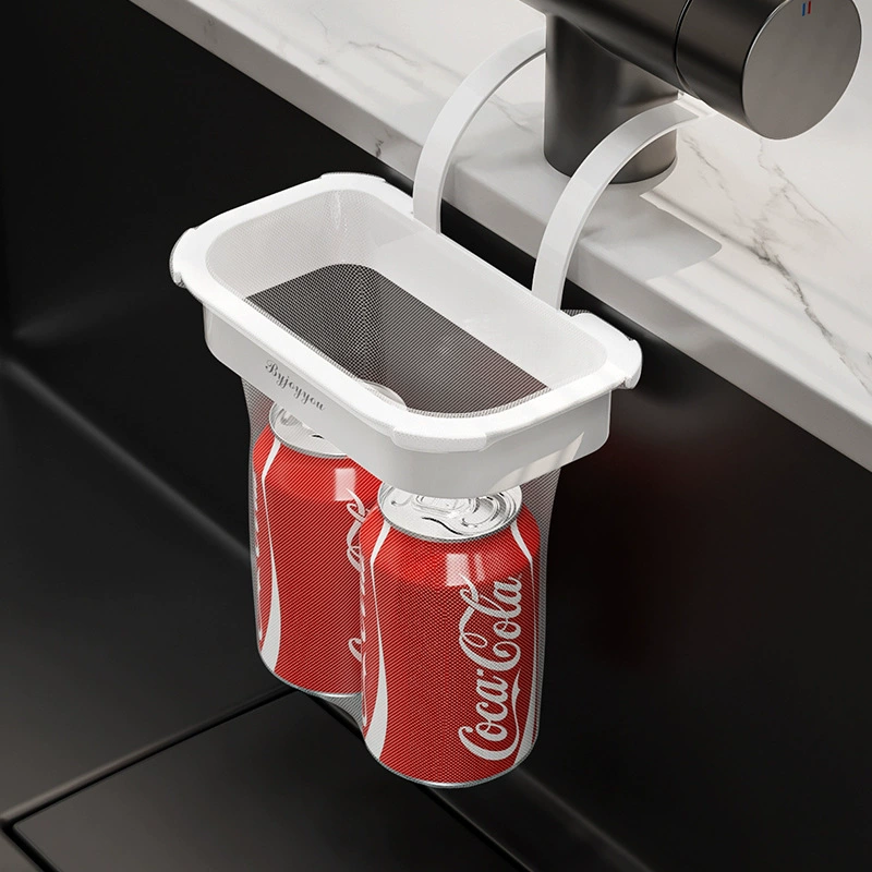 玖悦 Cigarette Holder Hanging Organizer Drying Rack Garbage Can Mesh Bag for Kitchen and Pool