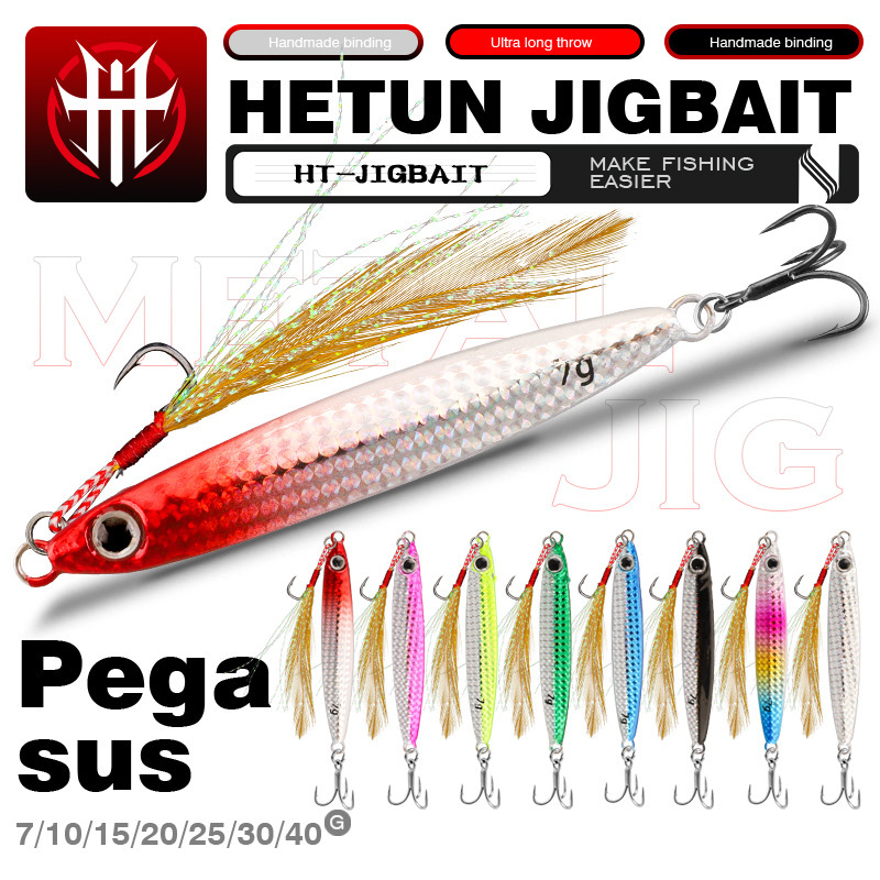 Pegasus Iron Plate Lure with Fish Scale Pattern, New Model for Targeting Topwater Fish, Suitable for All Water Layers Pegasus Iron Plate Lure with Fish Scale Pattern, New Model for Targeting Topwater Fish, Suitable for All Water Layers