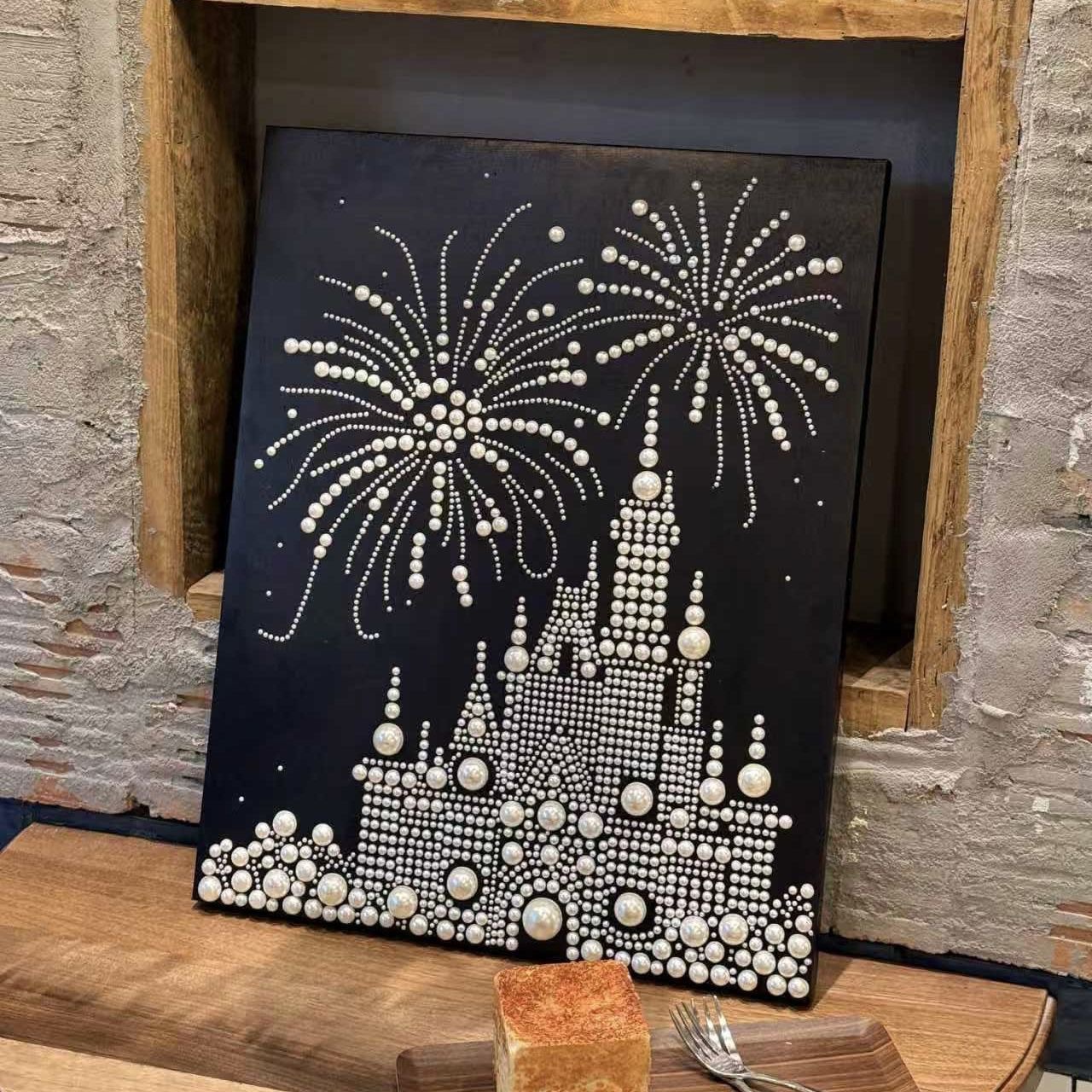 Los modelos de explosión inmediatamente tienen pinturas de perlas DIY pinturas de diamantes hechas a mano decoración creativa para enviar regalos a amigos pinturas autoadhesivas
