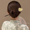 Advanced Chinese hairpin with tassels, hairgrip, Hanfu, hair accessory, Chinese style, high-quality style, bright catchy style