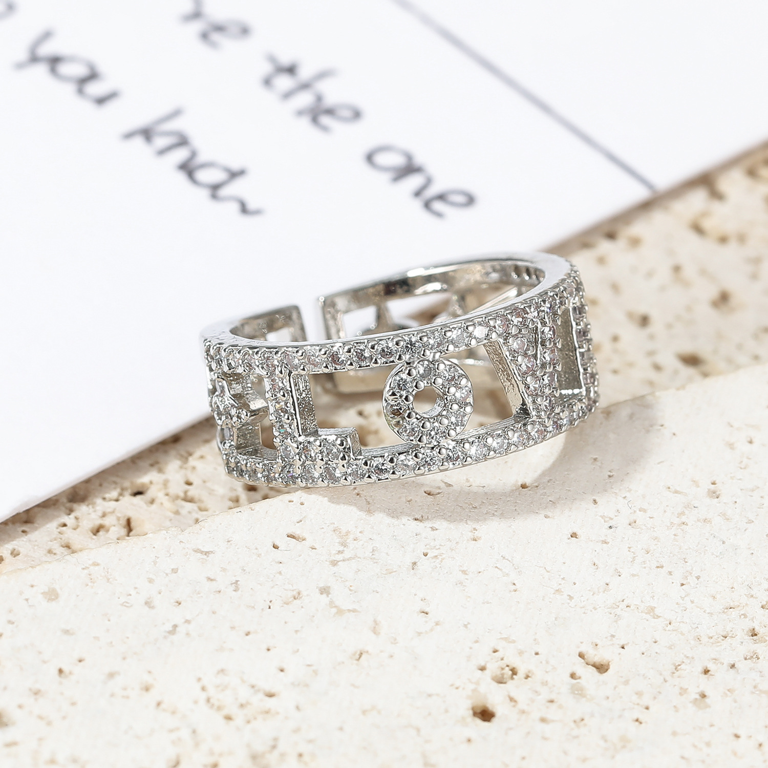 Minimalist Full Diamond Stackable Ring For Men And Women Trendy_voghion.com