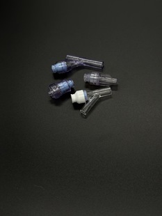 Suzhou manufacturer Y-type plastic needle-free dosing connector syringe connector plastic cannula knob connector