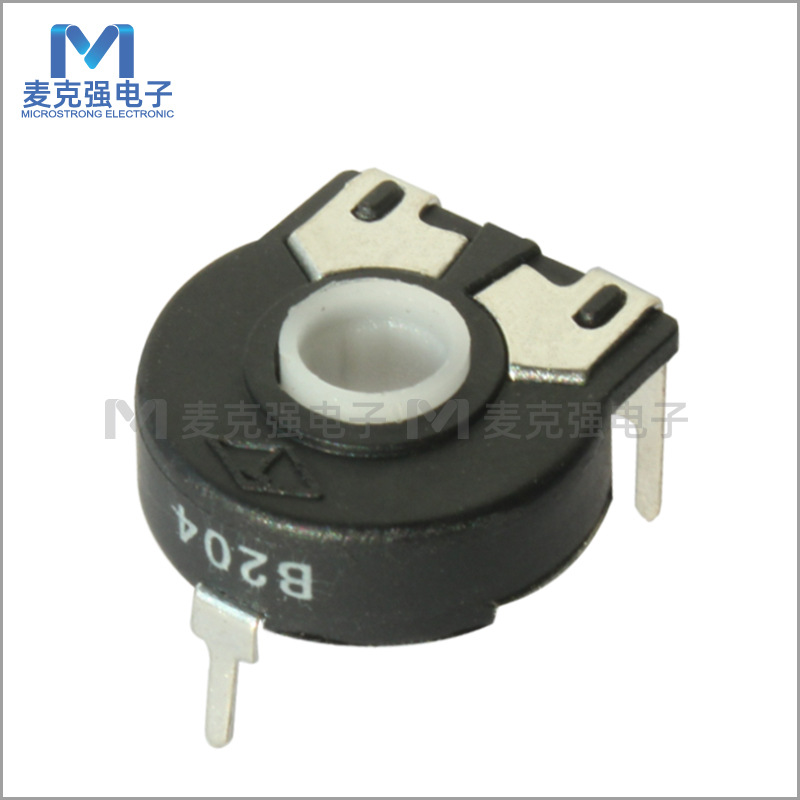 直径15mm西班牙电位器PT15 B200K卧式椭圆孔B204精密可调电位器