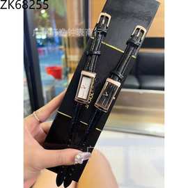 小金表女批发Y圣S罗女表杨树林L兰蓝宝石鳄鱼皮石英中古系列腕表