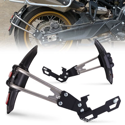 Motorcycle exhaust pipe – Fender with Reflector