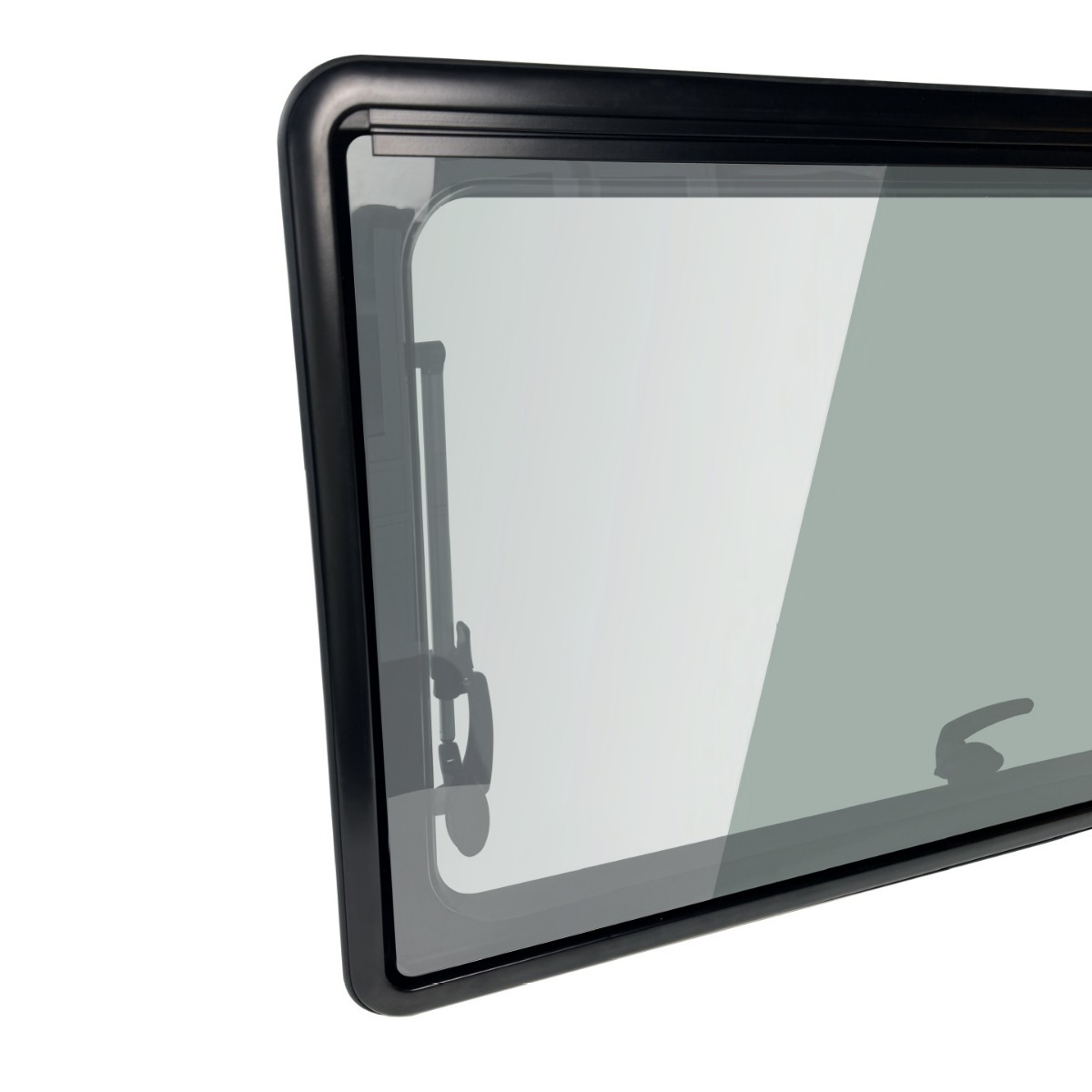 Serie MD-JPR10, ventana de empuje exterior en ángulo recto, cortina plisada, ventanilla de automóvil integral, ventana, accesorios de comercio exterior al por mayor