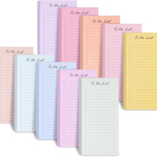 Cross-border macaron color plan sticky note student horizontal notepad message note book memo book