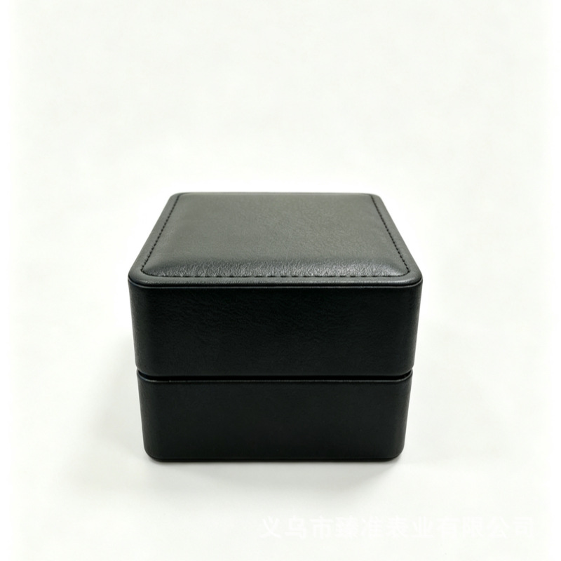 Fábrica de almacenamiento PU flipwatch box lujo ligero de alta sensación de relojes caja de embalaje de relojes transfronterizos caja de exhibición de relojes caja de almacenamiento