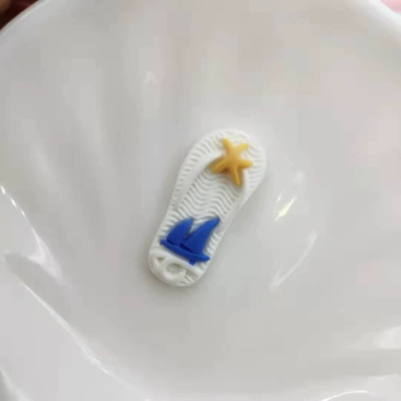 marine cartoon slippers with accessories, phone case, footwear buckle, slime, style, DIY