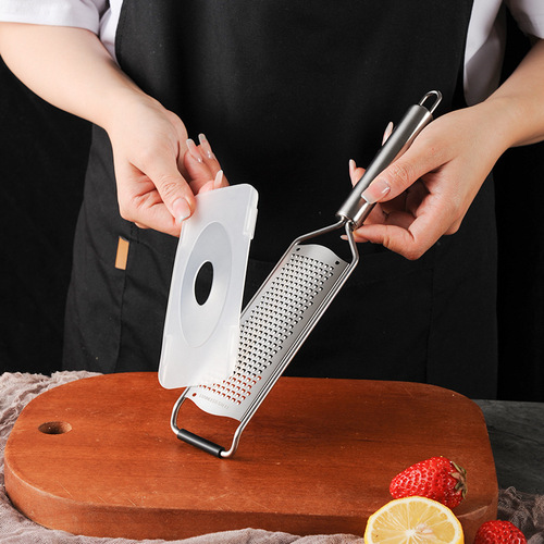 304 stainless steel pipe handle cheese grater lemon grater kitchen cheese grater kitchen gadgets