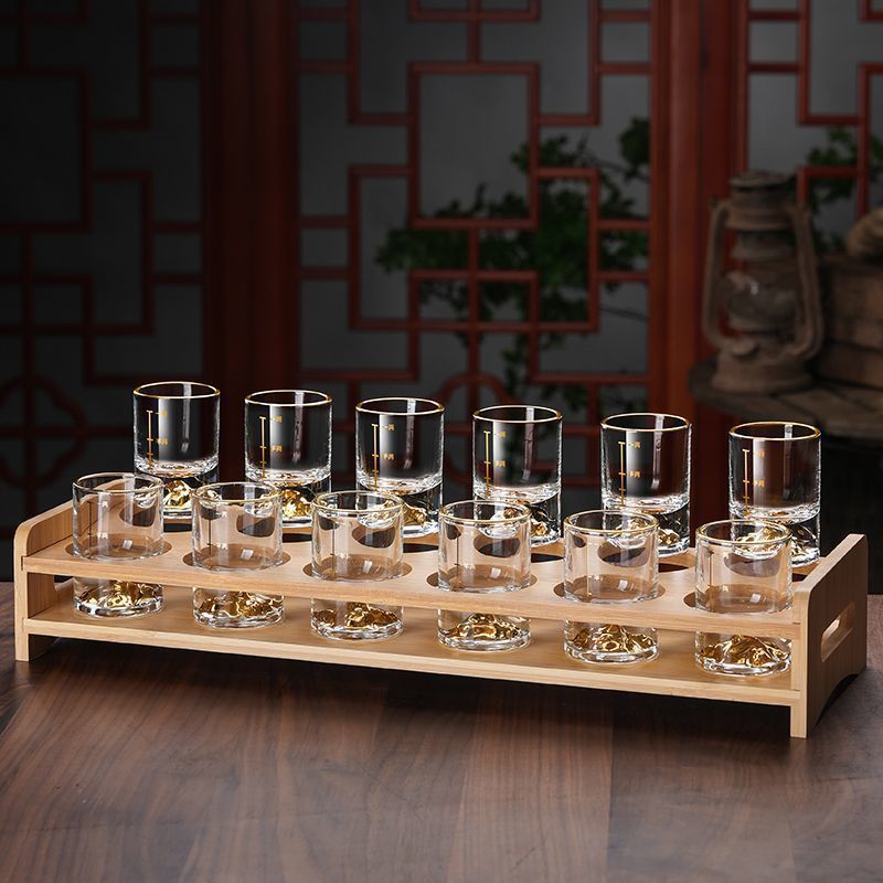 금산+ 0.05kg컵 12개+대나무 스탠드-