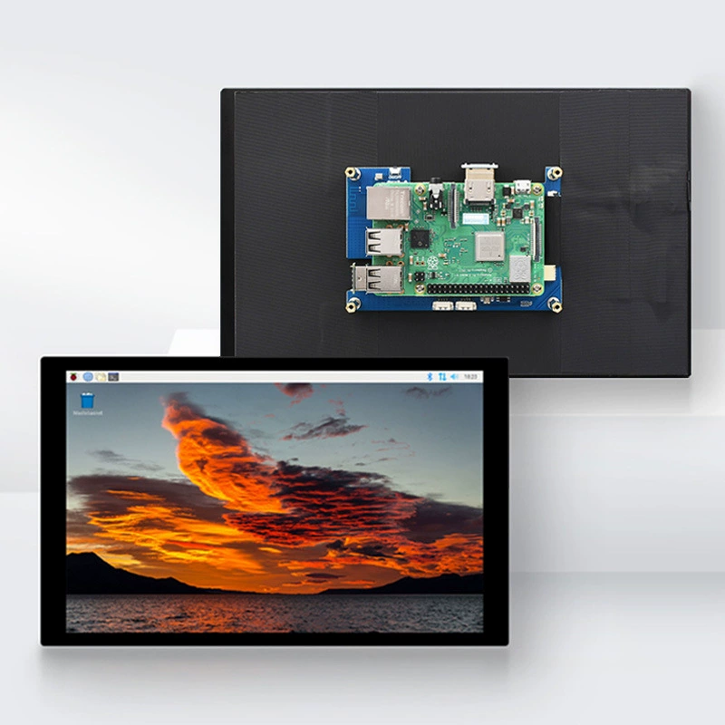 Дисплей Raspberry Pi 10.1-дюймовый HD полноразмерный сенсорный экран 1280 × 800 IPS материалов экран