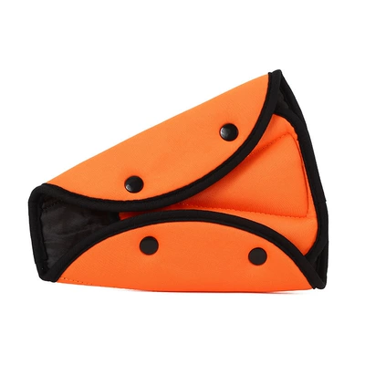 Holder Soft Cloth Anti-Strangle: Seat belt shoulder pad - triangle-retainer-orange-235185cm
