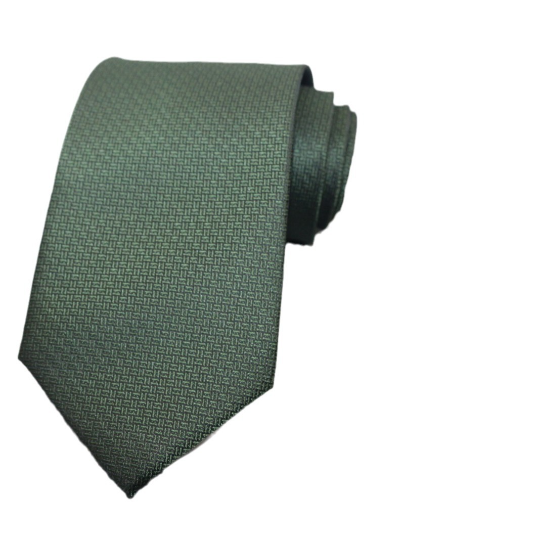 Solid Colour Mens Formal Tie For Wedding And Business Suit Set_voghion.com
