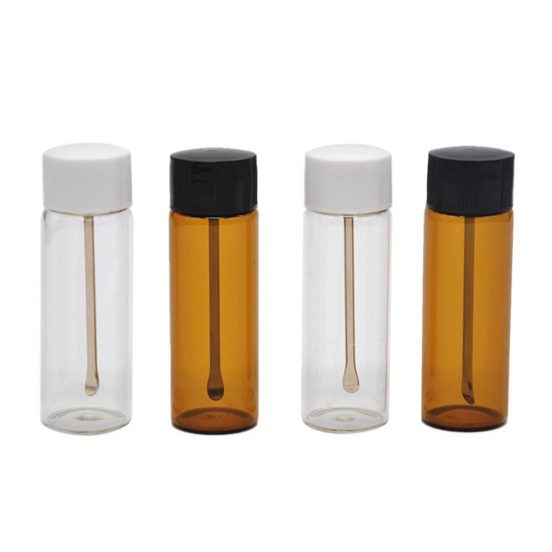 Smith New Honeypuff Glass Bottle Pill Box 64mm Gaoke Logo Smoking Storage Bottle