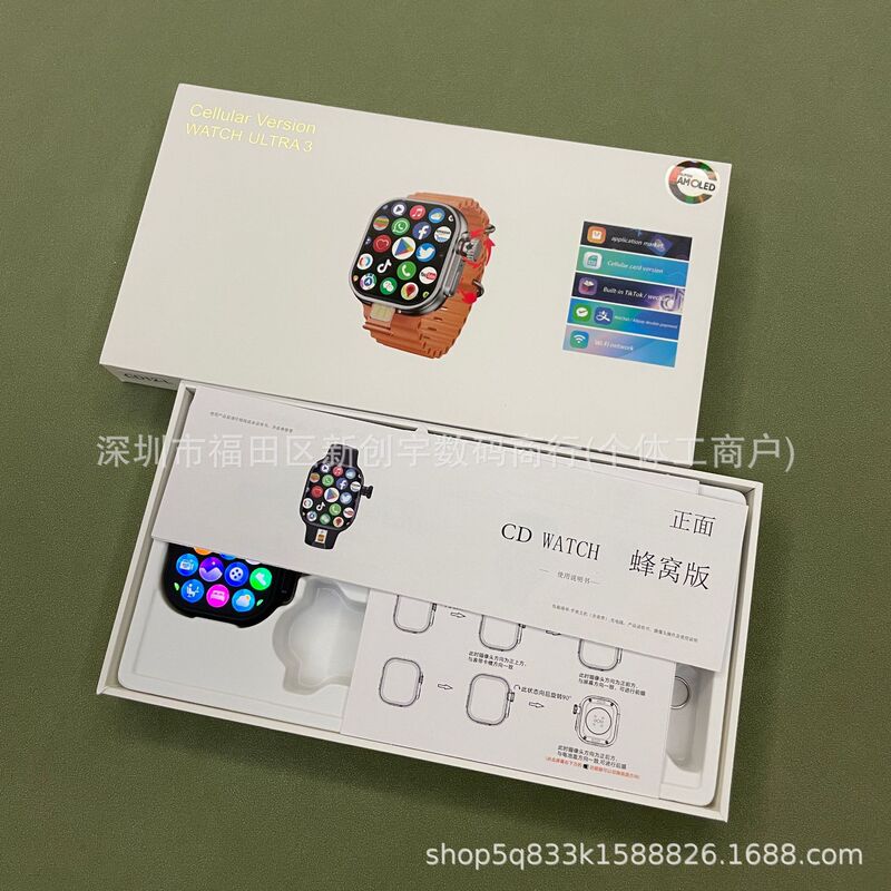 Cd12 All-Network Ultra Smartwatch 4g Cellular Sim Card Wifi Touchscreen International Version with Blood Oxygen Detection Cd12 All-Network Ultra Smartwatch 4g Cellular Sim Card Wifi Touchscreen International Version with Blood Oxygen Detection