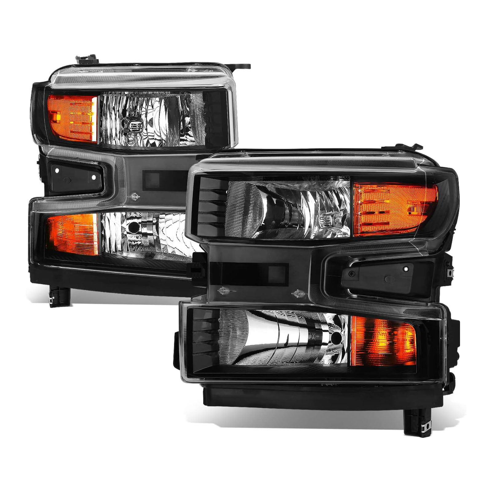 Para Chevrolet 19 - 21 Silverado faro americano Solod original halógeno bajo