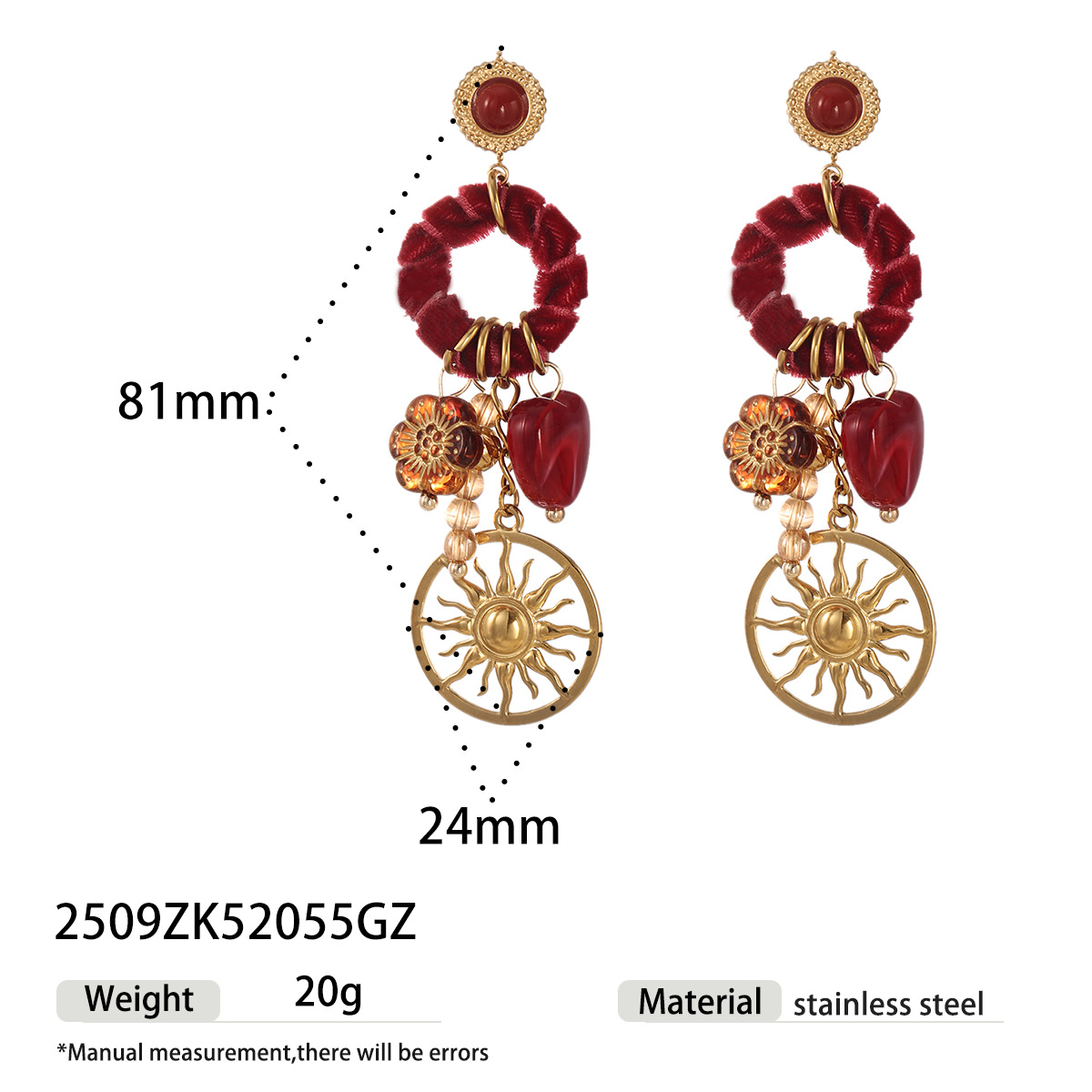 TENA estilo europeo y americano acero inoxidable colgante solar collar pendientes conjunto de joyería para mujeres no desvanecerse versátil acero de titanio