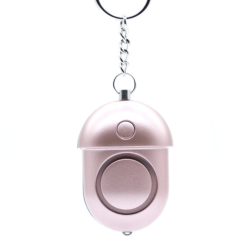 Alarma Personal con Llavero de Jalón Con Luz LED 125-130 dB para Mochila y Autodefensa