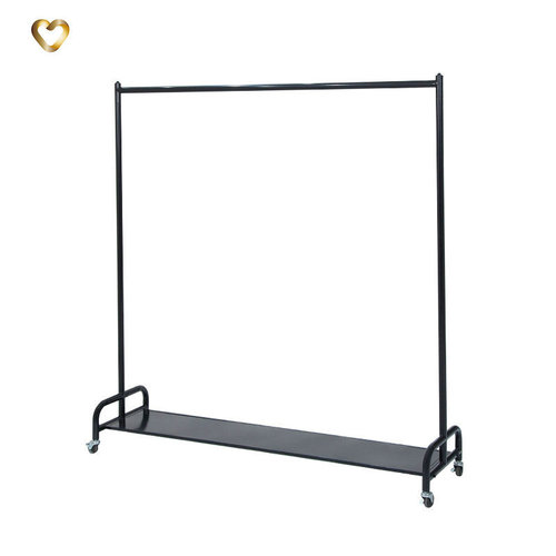 Clothing store display rack women's clothing store floor-standing clothes shelf internet celebrity live broadcast hanger mobile with wheels