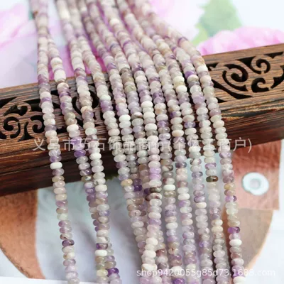 2*4mm Natural Tiger Eye Stone: Zərgərlik ara hissələri - natural-amethyst-24mm